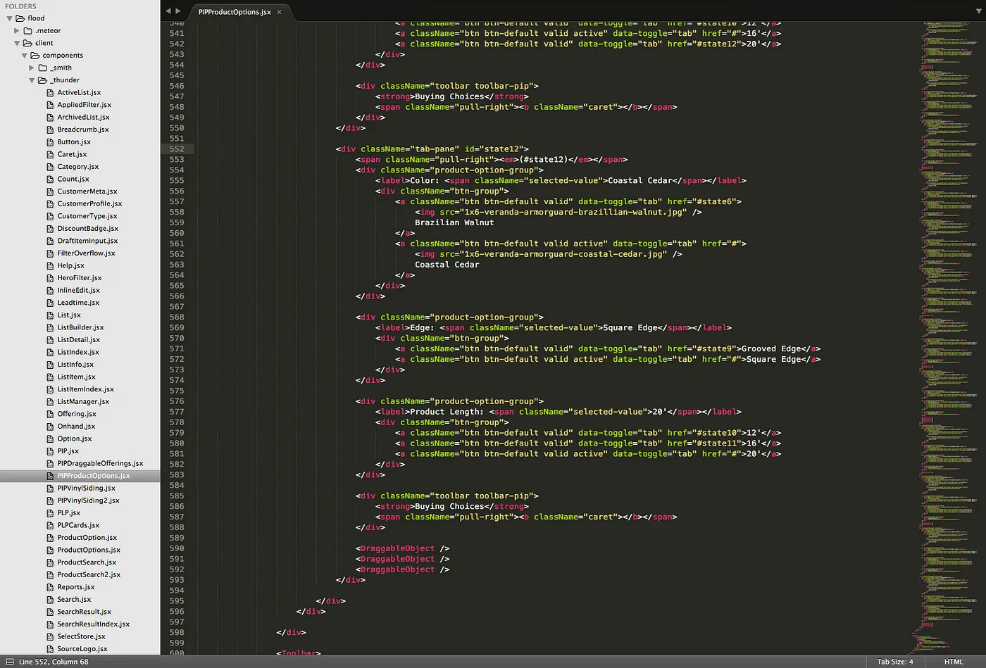 Example code for my prototype